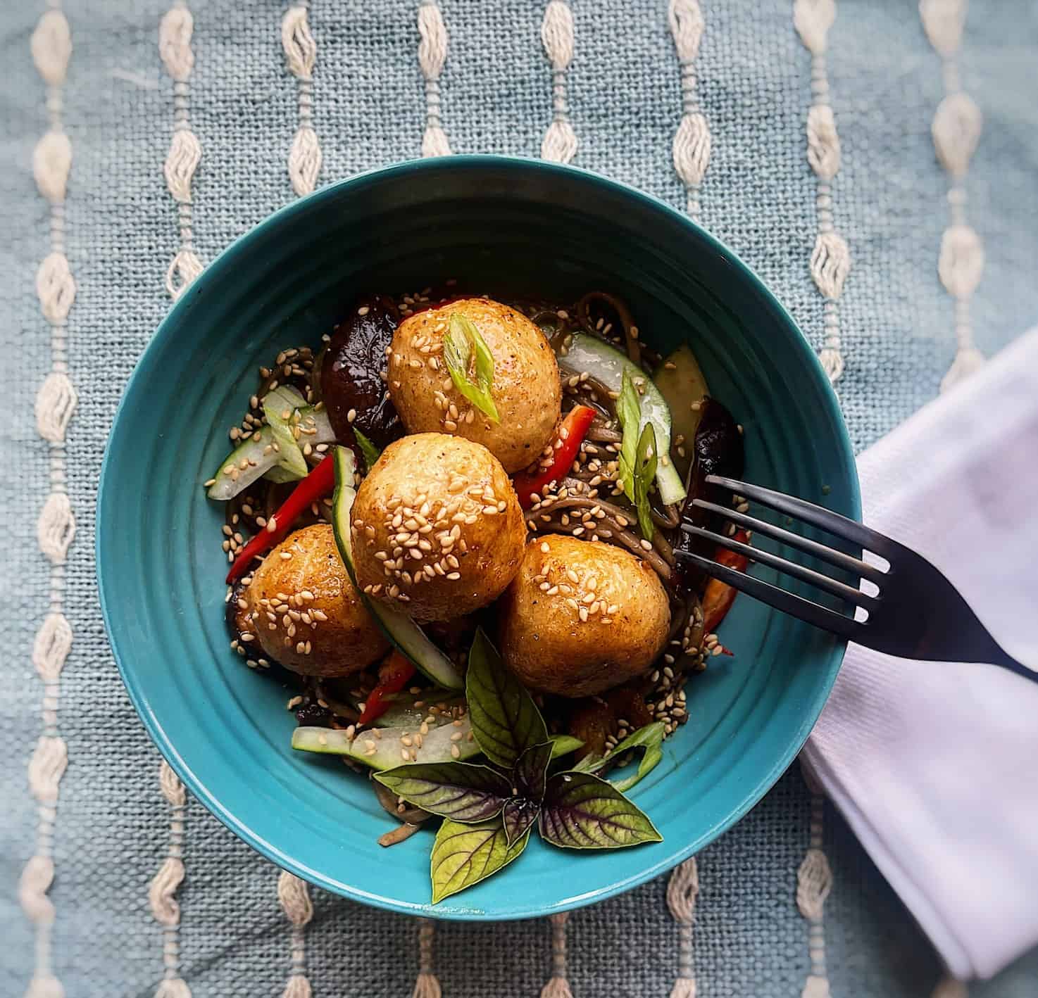 Hungry Planet thai meatballs