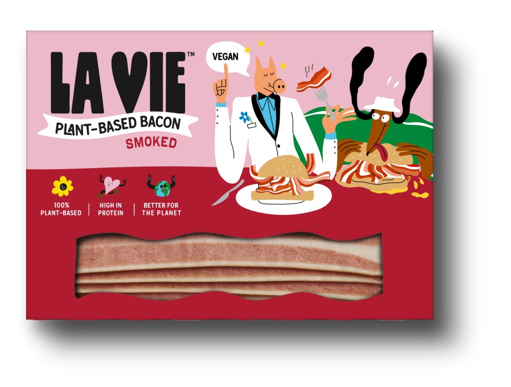 La Vie Bacon UK packaging