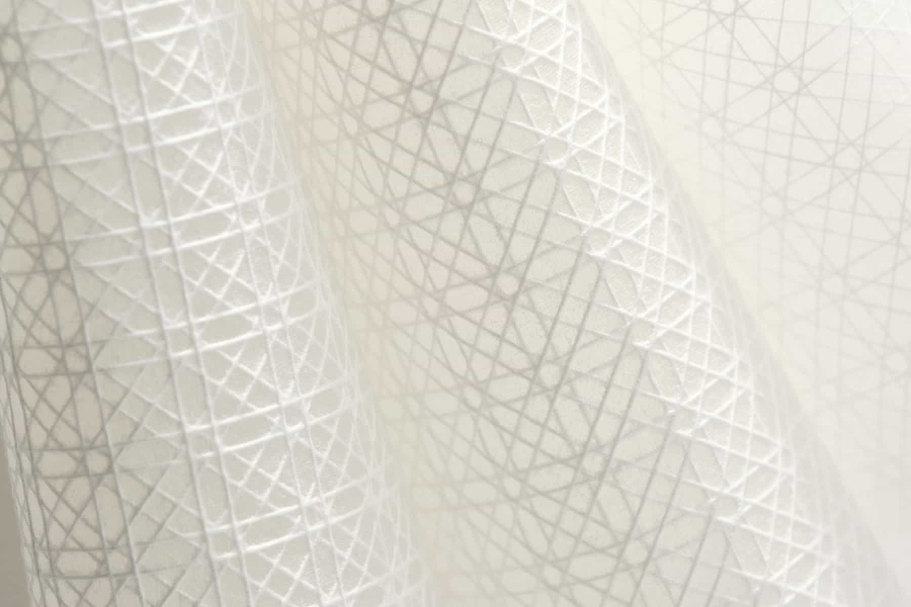 Microbial white material made with biotech platform