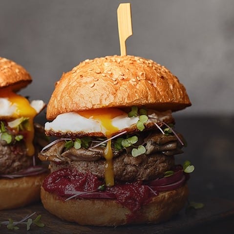 a burger
