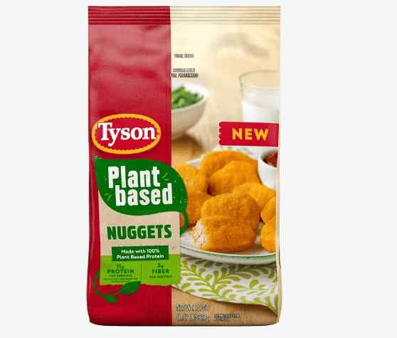 Vegan chicken nuggets by Tyson
