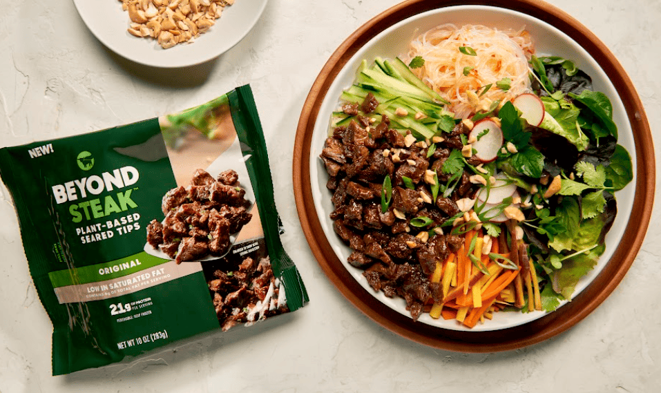 Vietnamese Salad with Beyond Steak