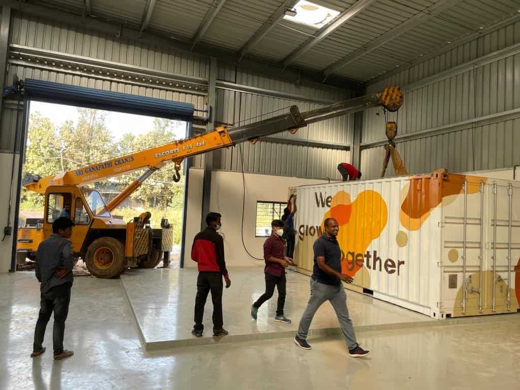 Tempeh Today the first SFU is installed in Bangalore, India