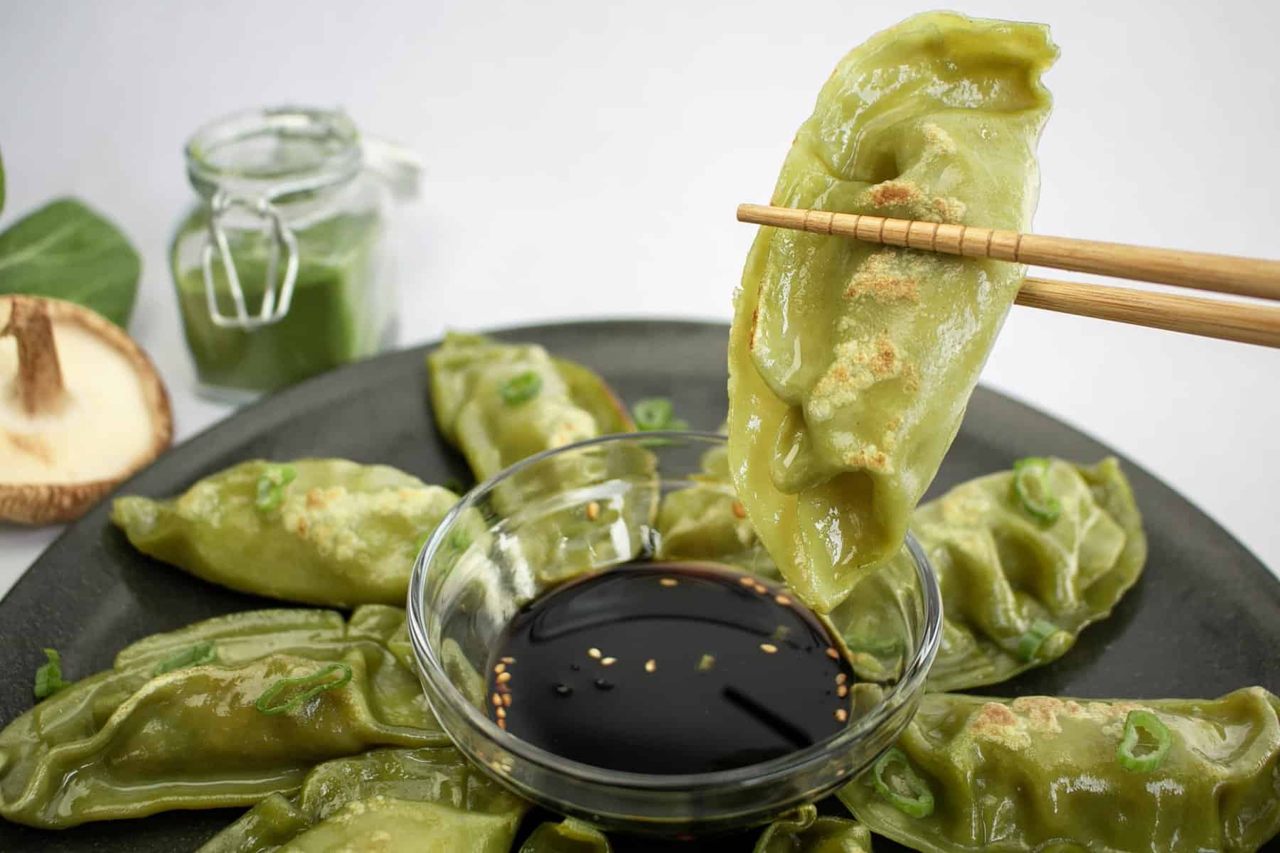 Algae dumplings