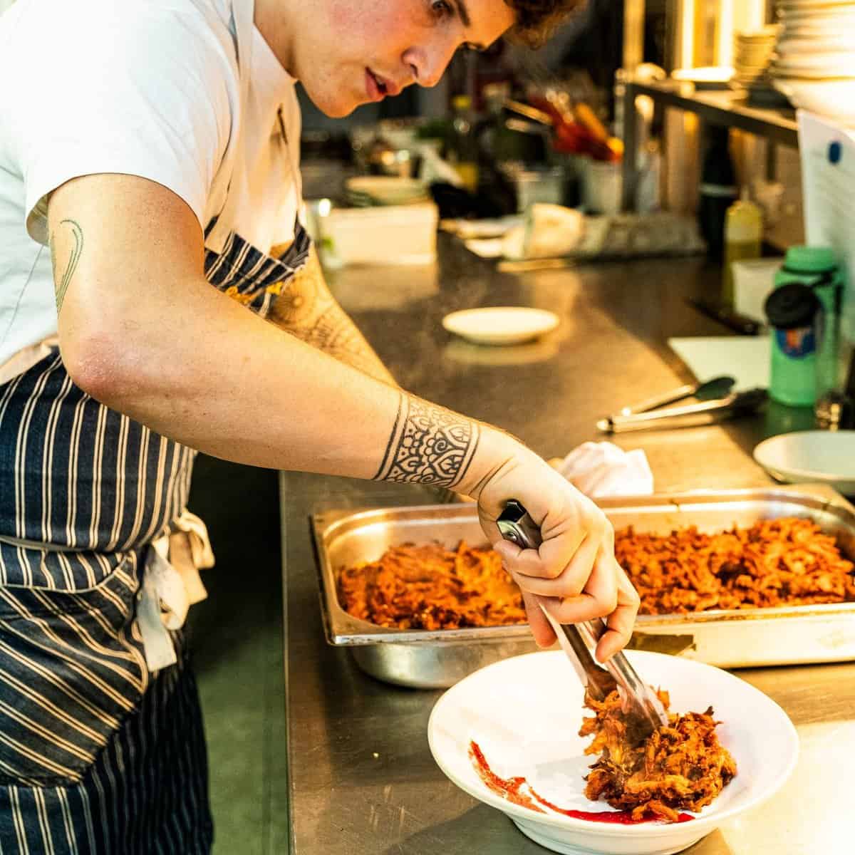 eatplanted chef in kitchen