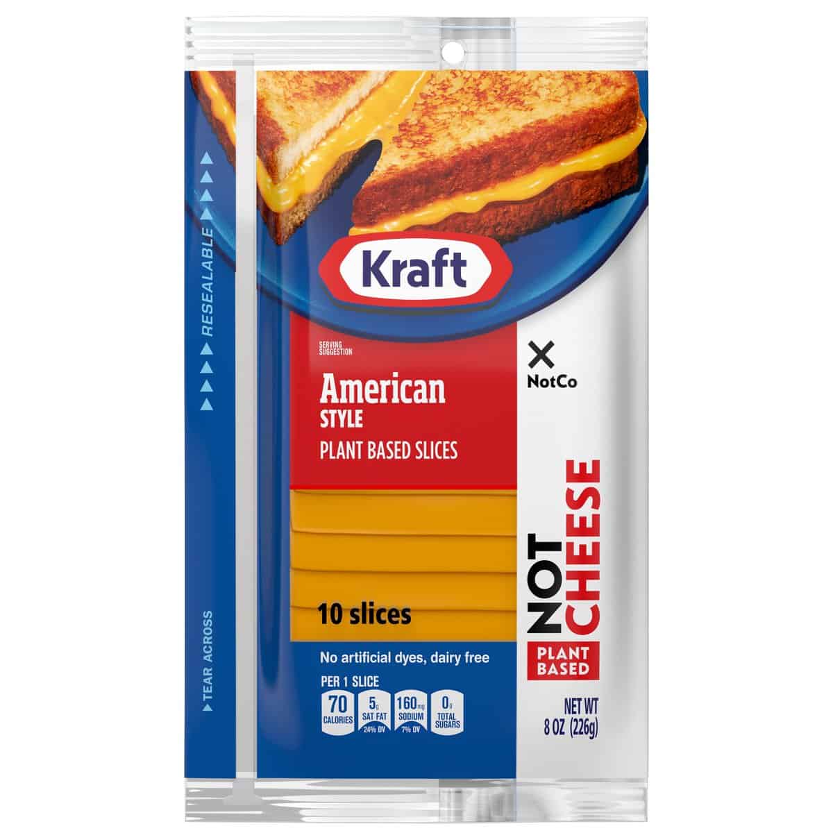 Kraft Vegan American Cheese Slices