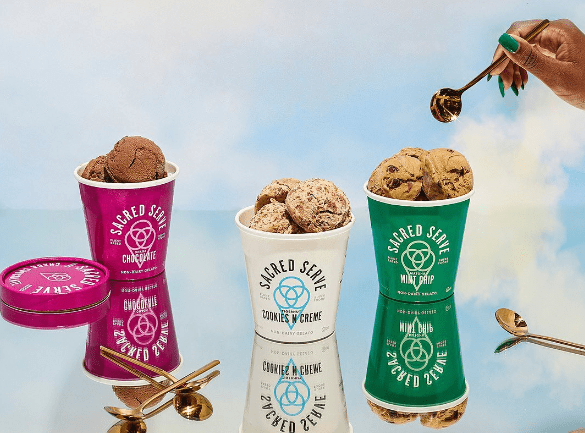 Sacred Serve Creamy Coconut Gelato