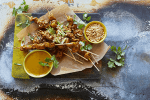 Fry's Satay Skewers