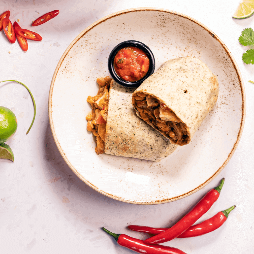 vegan burrito Chiquito