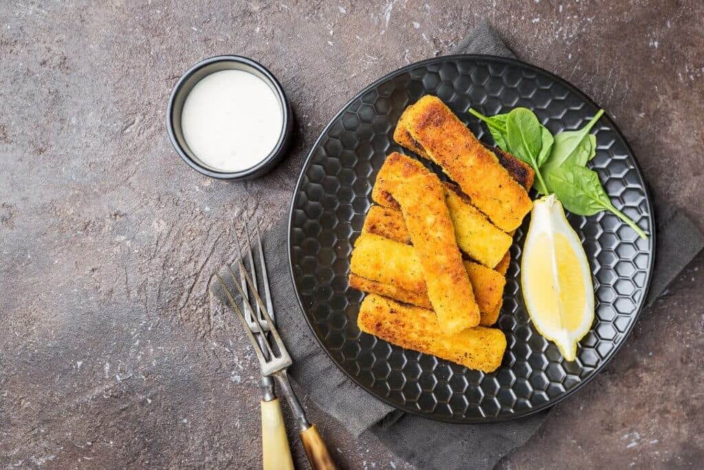 veggie fish fingers Novish