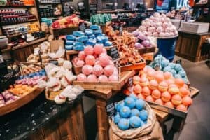 Lush Filiale Laden Geschäft