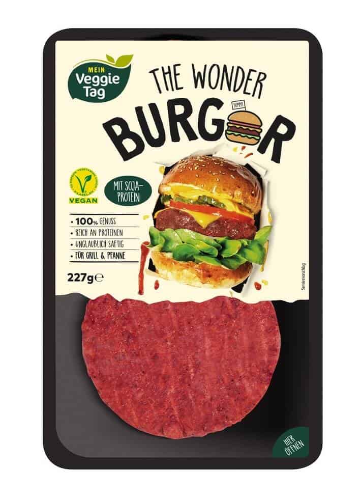 The Wonder Burger von Mein Veggie Tag (© Aldi Süd)
