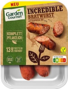garden gourmet bratwurst
