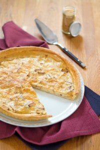 quiche lorraine végane